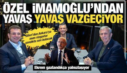 İmamoğlu ve Özel arasındaki soğuk rüzgarlar Mansur Yavaş’a doğru esiyor