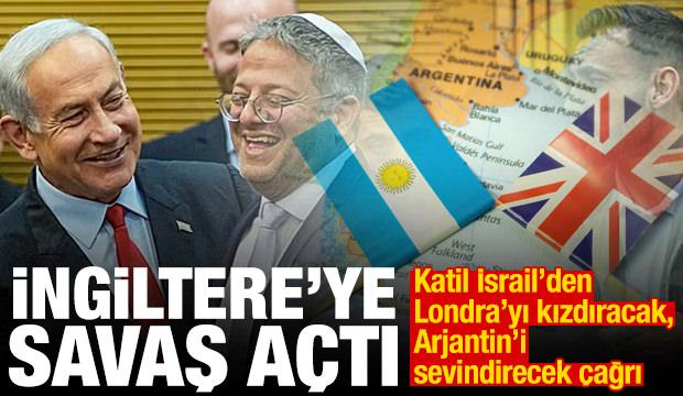 İngiltere'ye savaş açtı! İsrailli Bakan'dan Falkland Adaları'nın tanıma çağrısı
