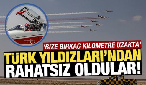 Mısır'daki Türk Yıldızları'ndan rahatsız oldular! 'Bize birkaç kilometre uzakta'
