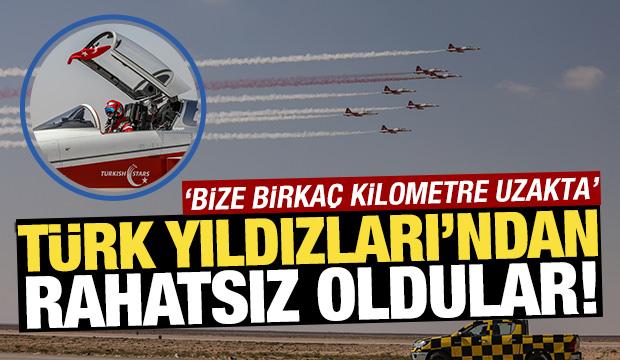 Mısır'daki Türk Yıldızları'ndan rahatsız oldular! 'Bize birkaç kilometre uzakta'