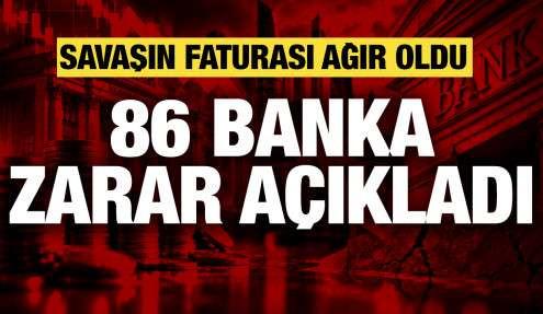 Rus ekonomisi tehlikede! 86 banka zarar açıkladı