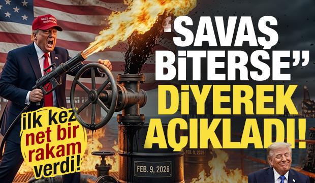 'Savaş biterse...' diyerek açıkladı! Trump'tan petrol fiyatları için yeni tahmin!