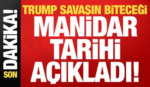 Son dakika: Trump'tan ilginç açıklama! Savaşın biteceği manidar tarihi açıkladı...