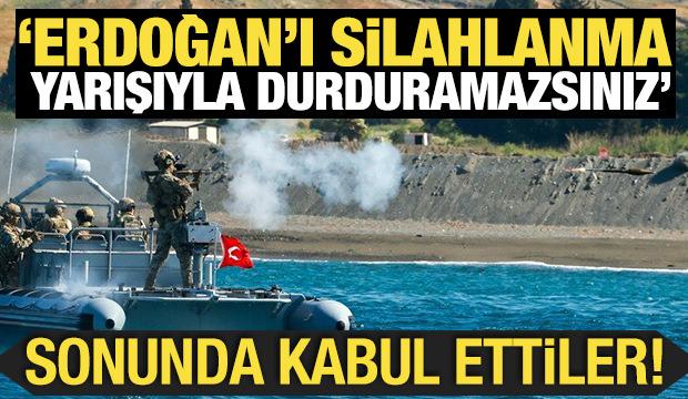 Sonunda kabul ettiler! 'Erdoğan'ı silahlanma yarışıyla durduramazsınız'