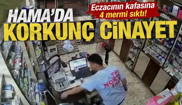 Suriye&rsquo;de eczanede korkun&ccedil; cinayet: Silahla kafasına 4 kere sıktı