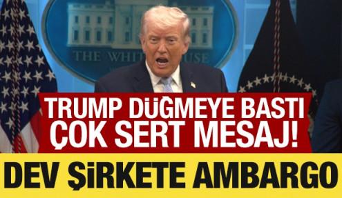 Trump, Kanadalı uçak üreticisi Bombardier'in ürünlerinin ABD'de satılmayacağını söyledi