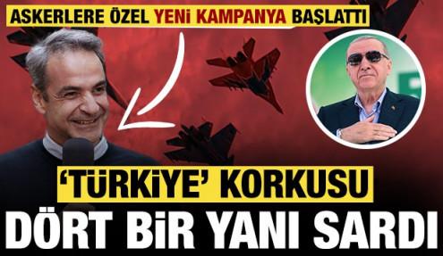 Türkiye korkusu dört bir yanı sardı: Miçotakis hükümetinden Yunan askerine özel kampanya