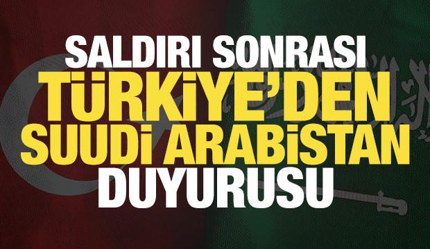 T&uuml;rkiye'den son dakika Suudi Arabistan duyurusu!