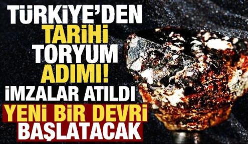 Türkiye'den tarihi toryum adımı! İmzalar atıldı: Yeni bir devri başlatacak