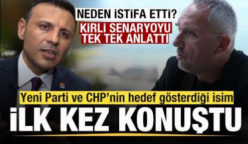 Yeni Parti ve CHP hedef gösterdi! Ayhan Aydın konuştu! Neden istifa etti? Her şeyi anlattı