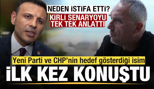 Yeni Parti ve CHP hedef gösterdi! Ayhan Aydın konuştu! Neden istifa etti? Her şeyi anlattı