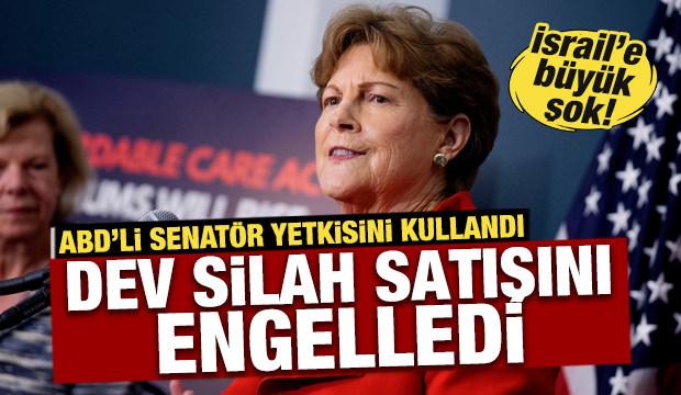 ABD'li Senatör yetkisini kullandı! İsrail'e büyük şok: Dev silah satışını engelledi