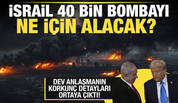 ABD'nin İsrail'e satacağı 40 bin bombanın korkun&ccedil; detayları