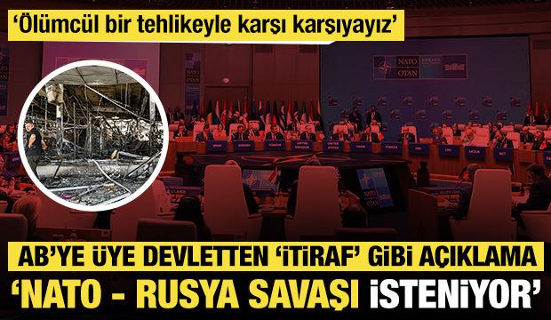AB'ye üye devletten 'itiraf' gibi açıklama: 'Rusya - NATO savaşı isteniyor'