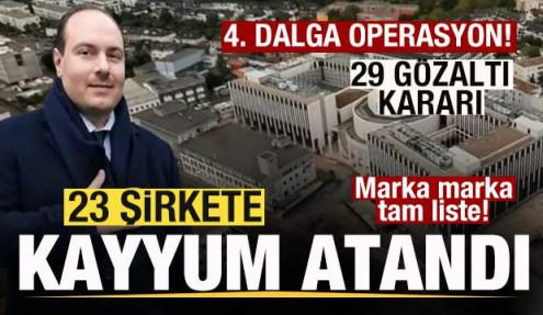 Alihan Kuriş soruşturması! 29 gözaltı kararı! 23 şirkete kayyum atandı! Marka marka liste!