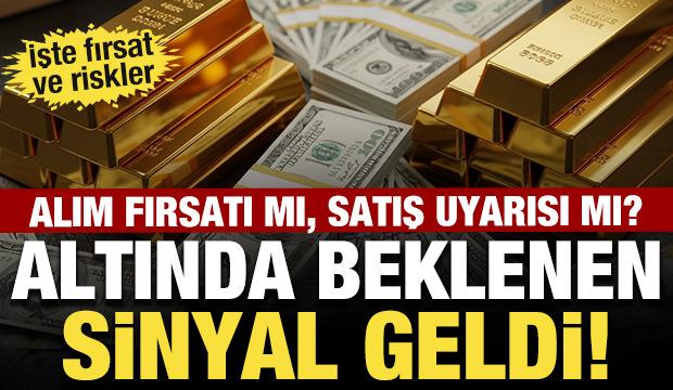 Altın için sinyal geldi! Düşüş alım fırsatı mı, satış sinyali mi? İşte fırsat ve riskler