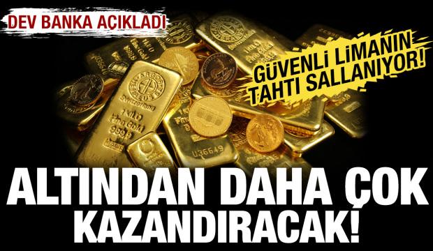 Altından daha çok kazandıracak! Dev banka resmen duyurdu