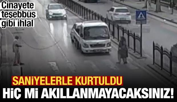 Amasya'da cinayete teşebb&uuml;s gibi ihlal: Kazadan saniyelerle kurtuldu