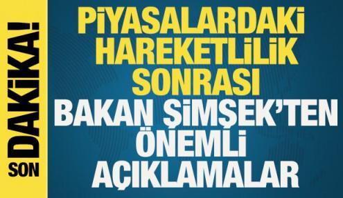 Bakan Şimşek: Genele yayılmış sistemik bir risk yok 
