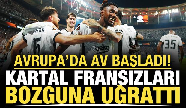 Kartal Avrupa'da ava başladı! Fransızları bozguna uğrattı