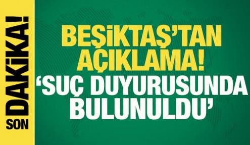 Beşiktaş'tan açıklama! Yayıncı kuruluş hakkında suç duyurusunda bulundular