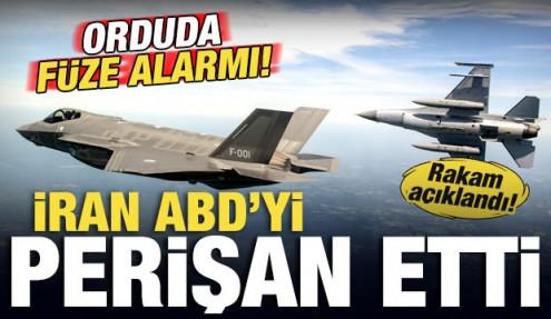İran ABD'yi perişan etti! Orduda füze alarmı: Rakam açıklandı!