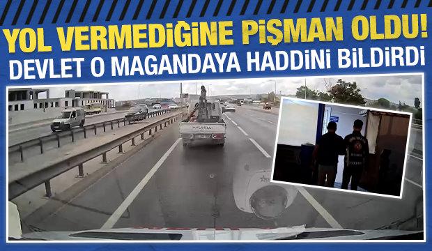 İstanbul'da ambulansa yol vermeyen s&uuml;r&uuml;c&uuml; yakalandı