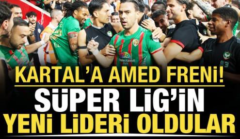 Kartal'a Amed freni! Süper Lig'in yeni lideri oldular