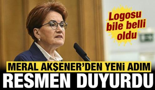 Meral Akşener'den yeni adım: Resmen duyurdu! Logosu bile belli oldu...