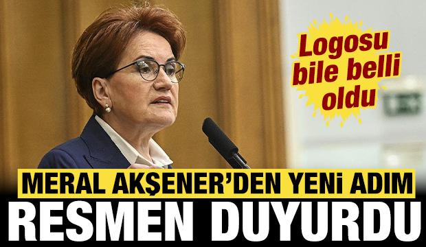 Meral Akşener'den yeni adım: Resmen duyurdu! Logosu bile belli oldu...