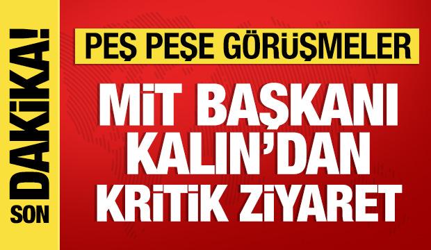 MİT Başkanı İbrahim Kalın Afganistan'ı ziyaret etti