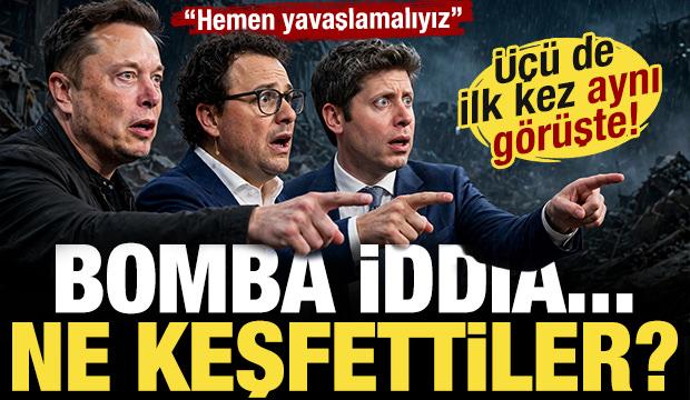 Ne keşfettiler? Üçü de ilk kez aynı görüşte! 'Hemen çalışmaları yavaşlatmalıyız' dediler!
