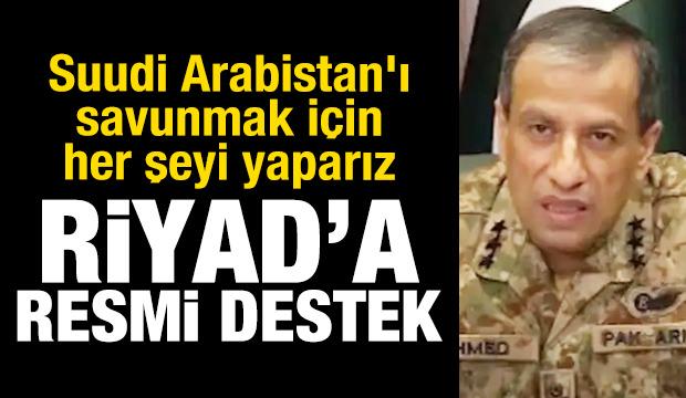 Pakistanlı general: Suudi Arabistan'ı savunmak için her şeyi yaparız