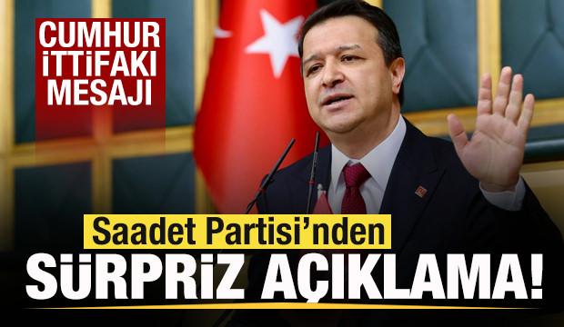 Saadet Partisi lideri Mahmut Arıkan açıkladıı! Sürpriz Cumhur İttifakı mesajı! 