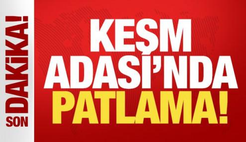 Savaşta sıcak saatler: Keşm Adası'nda şiddetli patlamalar!