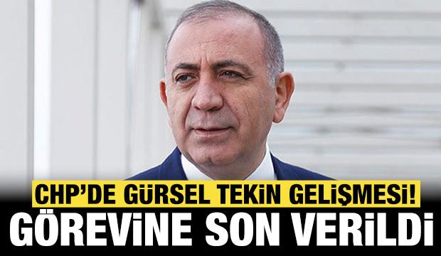 Son dakika... CHP'de flaş Gürsel Tekin gelişmesi: Görevine son verildi