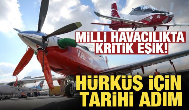 T&uuml;rk havacılık tarihinde H&Uuml;RKUŞ-II ile stratejik eşik aşıldı