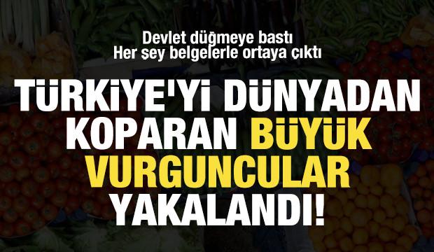Türkiye'yi dünyadan koparan büyük vurguncular yakalandı