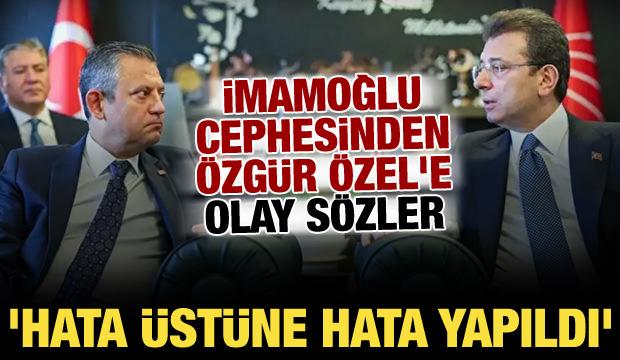 Yeni Parti'de iç hesaplaşma! İmamoğlu cephesinden Özgür Özel'e şok tepki