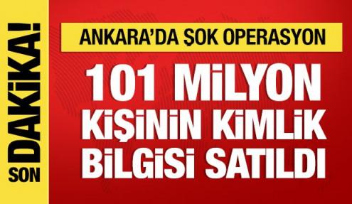 101 milyon kişiye ait kimlik bilgisi satıldı: 2 şüpheli yakalandı