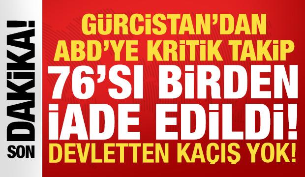 29'u kırmızı b&uuml;ltenle, 47'si ulusal seviyede aranan 76 su&ccedil;lu T&uuml;rkiye'ye getirildi