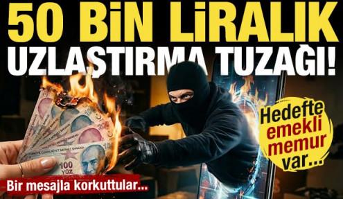 50 bin liralık ‘uzlaştırma’ tuzağı! Bu mesaja dikkat! Emekli memuru böyle korkuttular...