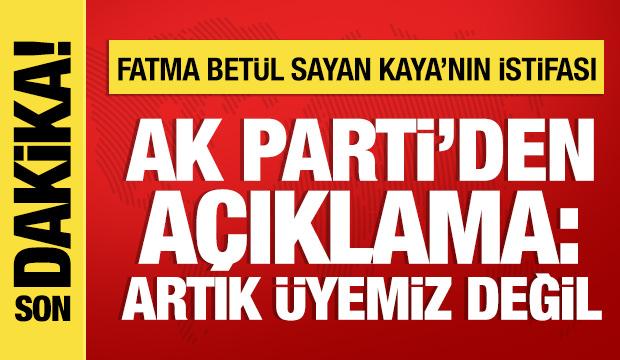 AK Parti Sözcüsü Çelik'ten Fatma Betül Sayan Kaya'nın istifasıyla ilgili açıklama