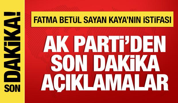 AK Parti Sözcüsü Çelik'ten Fatma Betül Sayan Kaya'nın istifasıyla ilgili açıklama
