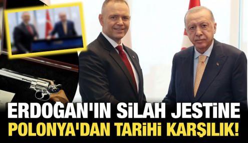Diplomasinin keskin ucu: Erdoğan'ın silah jestine Polonya'dan tarihi karşılık! 