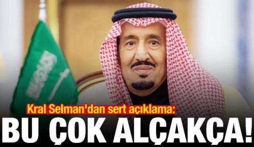 Kral Selman'dan sert açıklama: Bu çok alçakça!