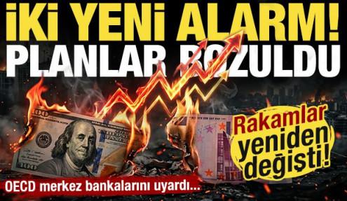 Küresel ekonomi için iki yeni alarm! Planlar bozuldu: OECD rakamları değiştirdi!