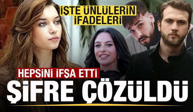 Hepsini ifşa etti şifre çözüldü! Afra Saraçoğlu, Sefo, Aras Bulut İynemli'nin ifadeleri