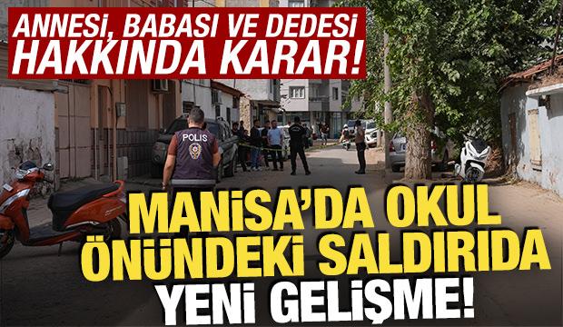 Manisa'da okul &ouml;n&uuml; saldırısında yeni gelişme! 7 tutuklama