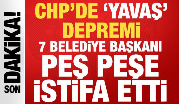 Mansur Yavaş'ın ardından 7 Belediye Başkanı daha CHP'den istifa etti